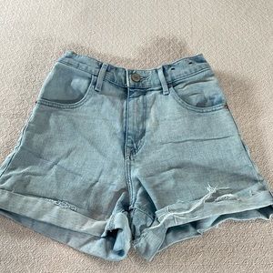 EXPRESS Mom Shorts Shortie Super High Rise, size 2R. Excellent condition.